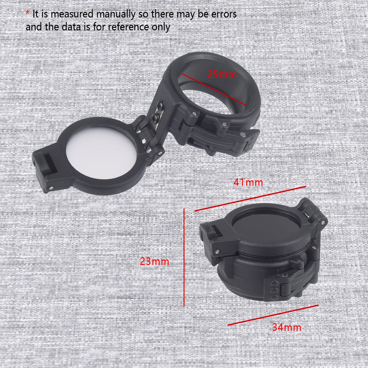 SureFire M600 M300 Protector Linterna Tactica con Cubierta IR Caza - imagen 4