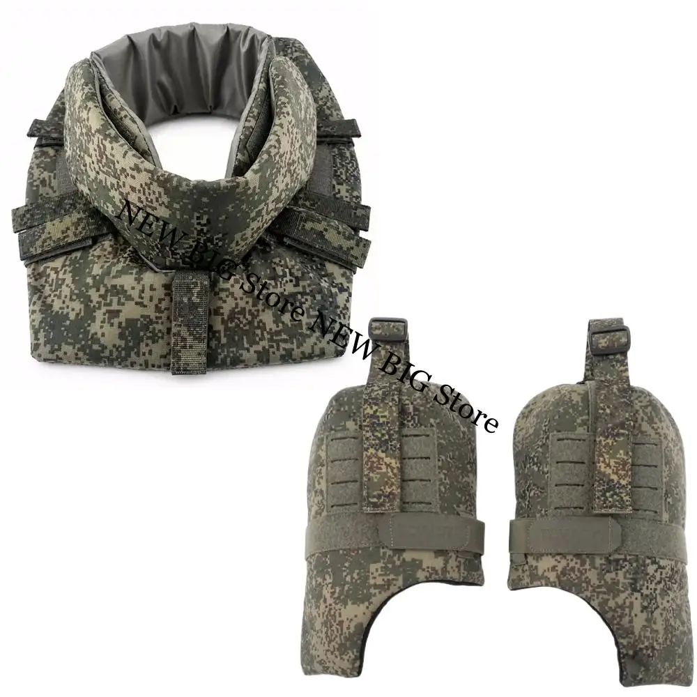 Protector de cuello táctico EMR ruso acolchado para chaleco portaplacas - imagen 4