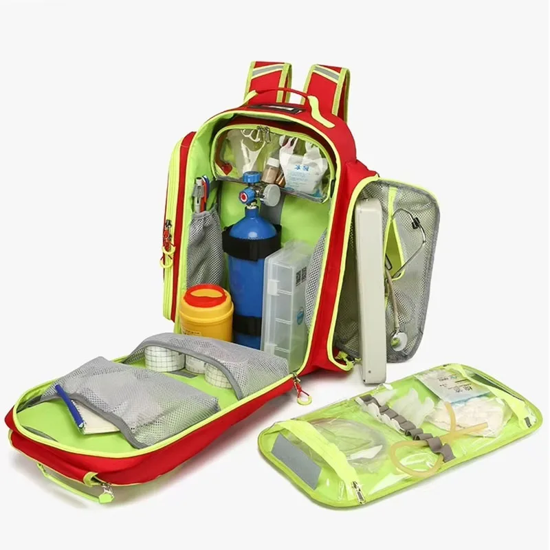 Mochila impermeable para cilindro de oxígeno de emergencia - imagen 4