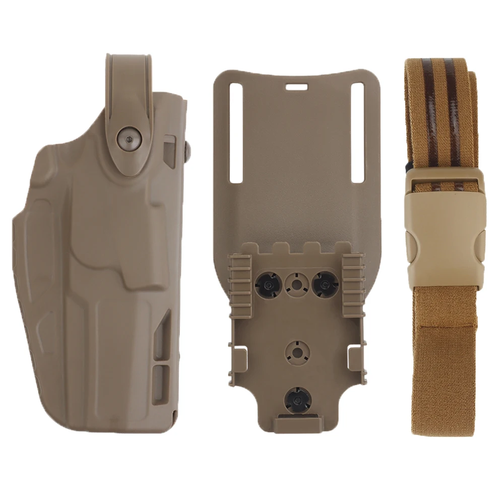 Funda táctica pistola SIG P320 mano derecha QLS extracción rápida - imagen 5