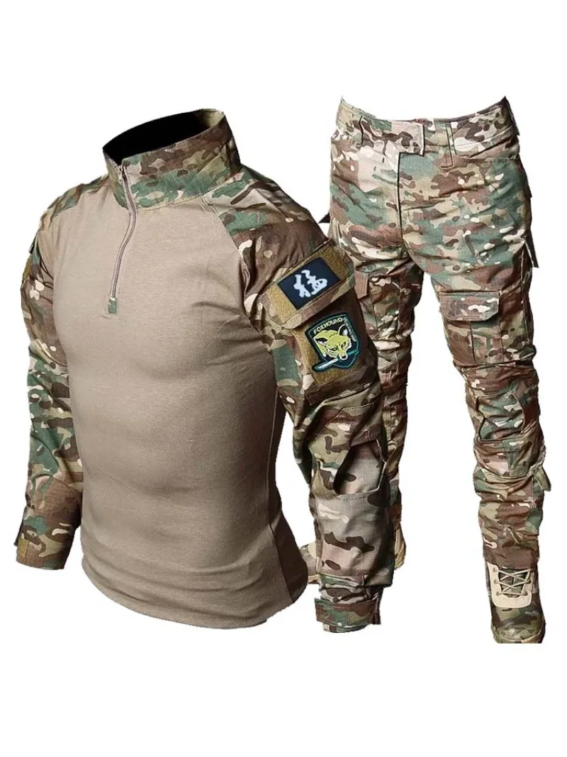 Uniforme táctico completo hombre: camisa frog y pantalón cargo - imagen 2