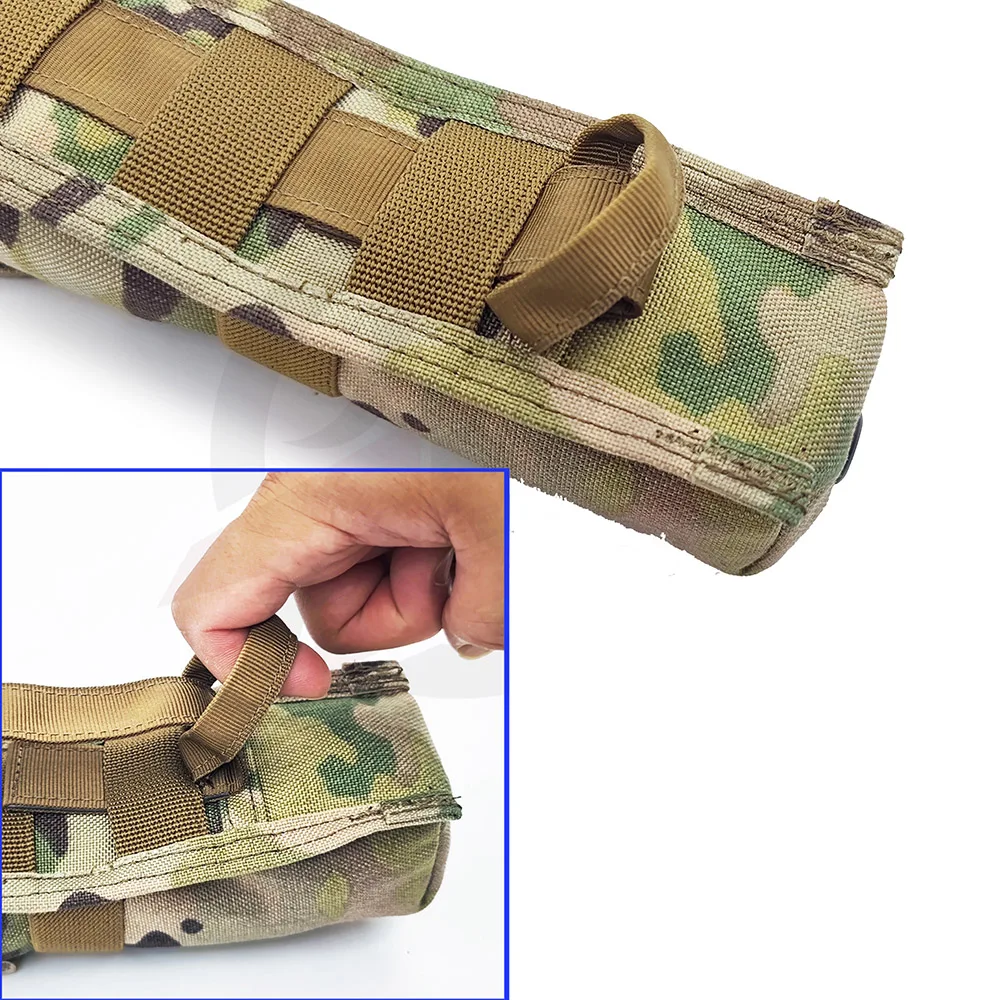 Bolsa táctica MOLLE carga – Bolsillo accesorios multiusos - imagen 5