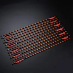 Flechas de carbono para arco recurvo compuesto de práctica