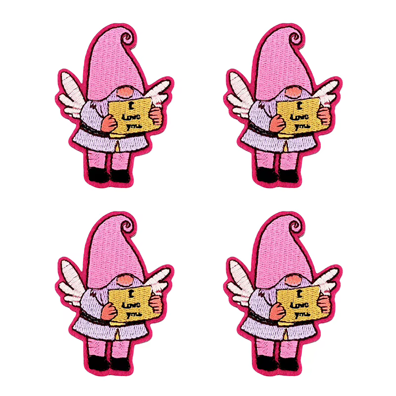 Parche MOLLE bordado serie rosa para chaleco militar - imagen 4