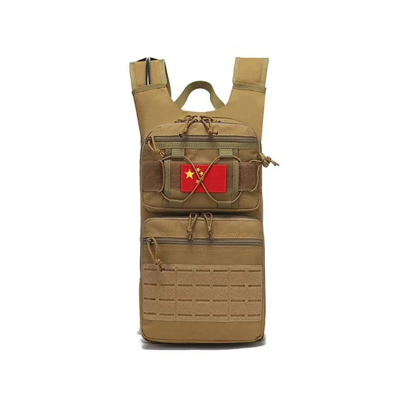 Mochila de hidratación con bolsa de agua para senderismo y ciclismo