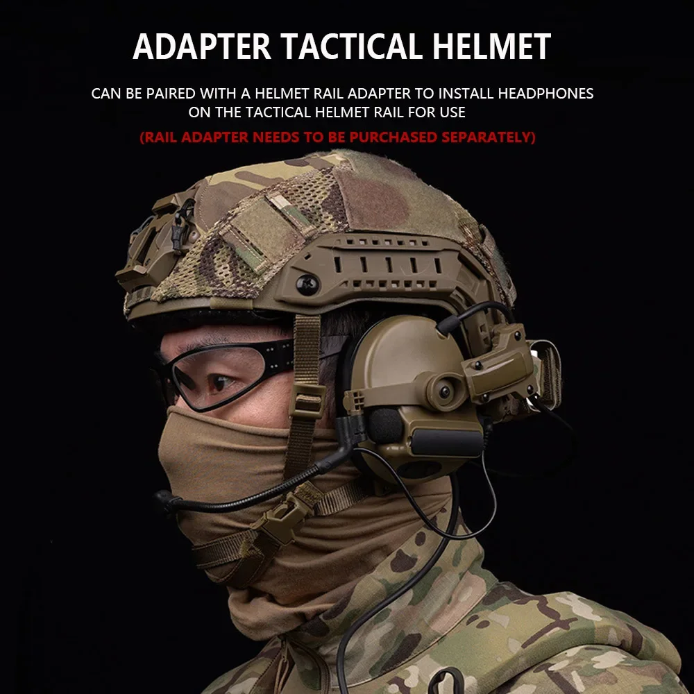 Auriculares tácticos COM TAC Gen5 diadema desmontable – Compatibles ComTac II/III - imagen 4