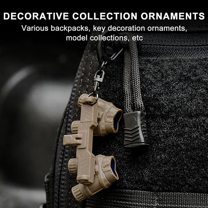 Llavero táctico NVG visión nocturna para mochila y llaves