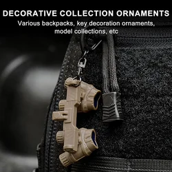 Llavero táctico NVG visión nocturna para mochila y llaves