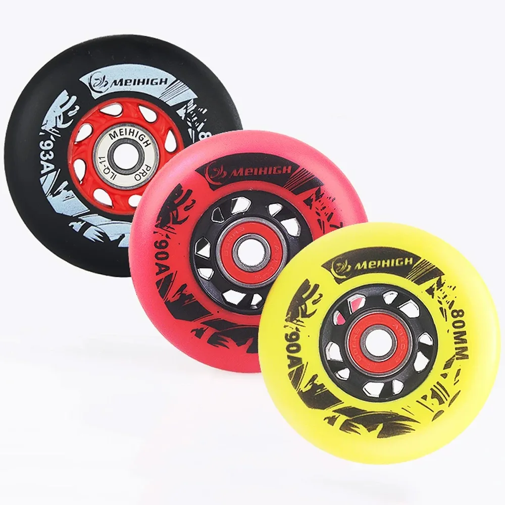 Ruedas patines en línea PU duraderas para patinaje urbano - imagen 5
