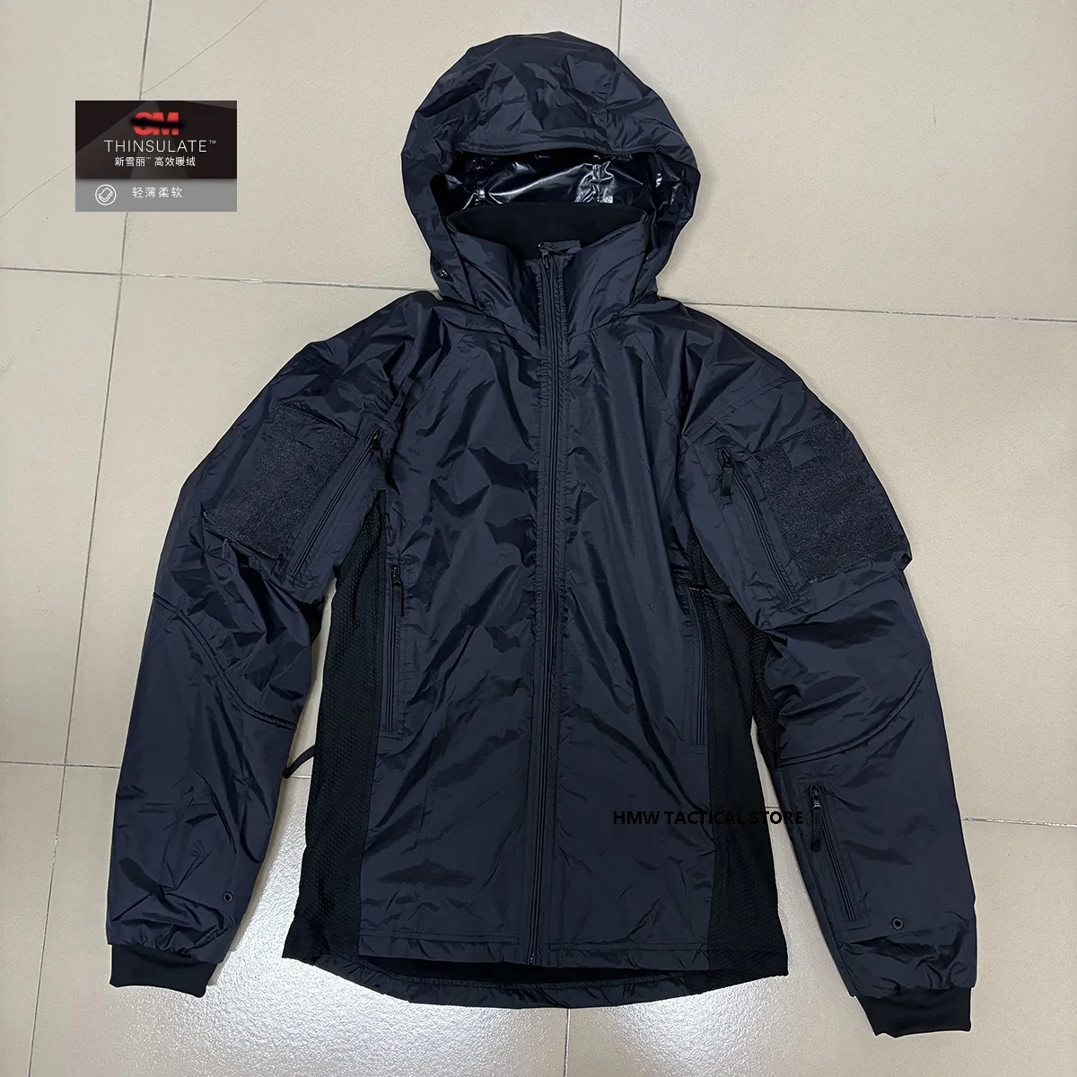 UF Delta Ace Plus chaqueta soft shell táctica negra Thinsulate - imagen 2