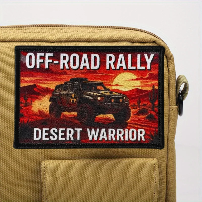 OFFOAD parche rally con velcro para mochila y ropa táctica - imagen 4
