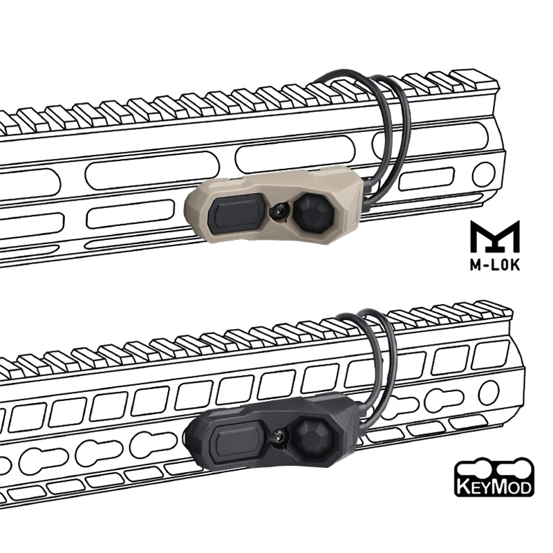 AXON Interruptor de presión táctico para láser y linterna remota - imagen 3