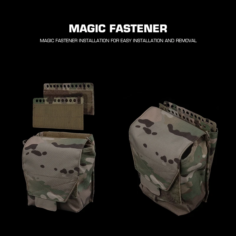 Bolsa táctica MOLLE versátil para accesorios 5.56/7.62 y médica EDC - imagen 2