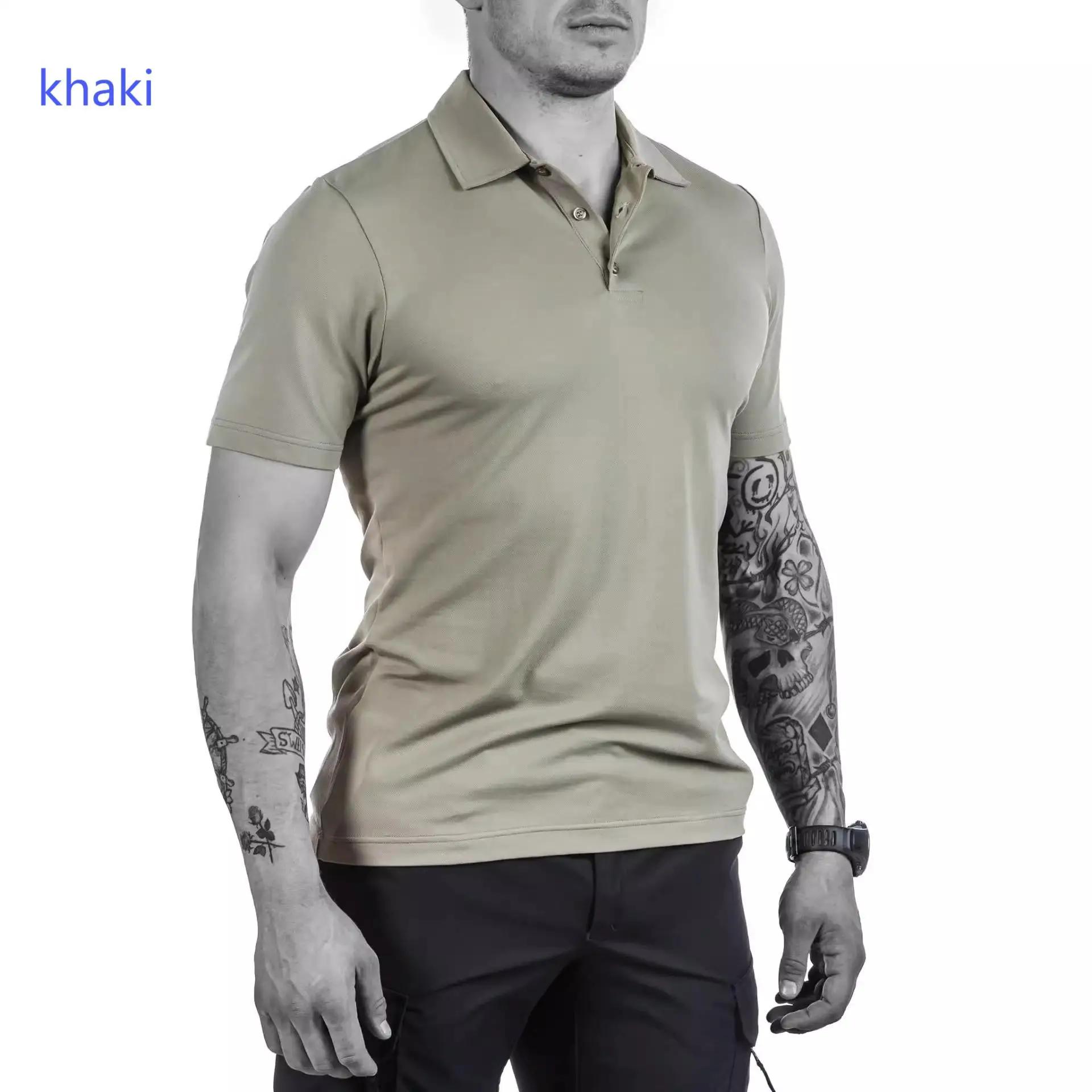 Endure UFR Polo táctico secado rápido Coolmax transpirable manga corta - imagen 4