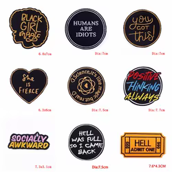 Parche táctico termoadhesivo letras personalizadas