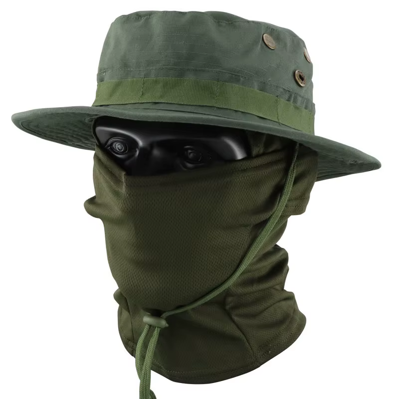Gorra militar Bonnie protección solar – Exterior senderismo pesca multicolor - imagen 2