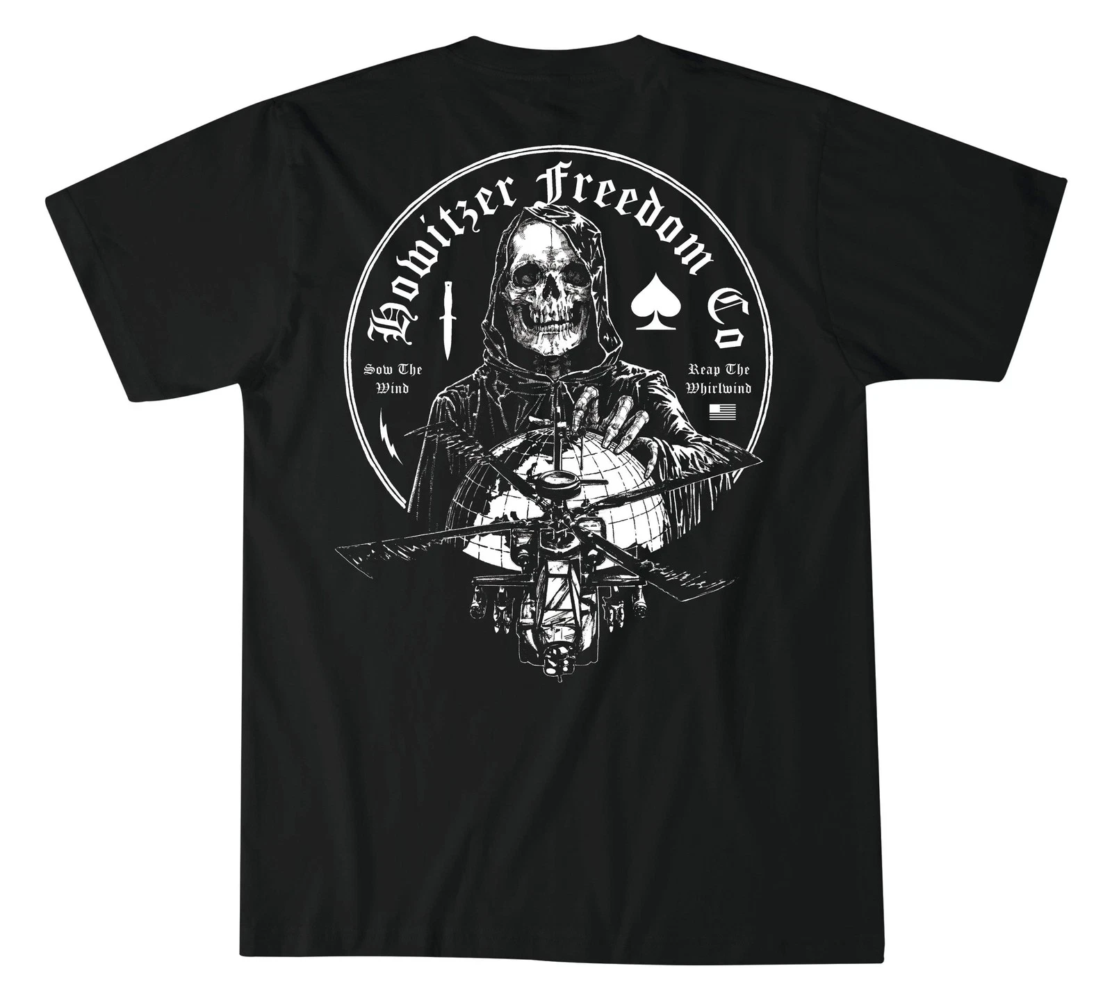 Howitzer Clothing Camiseta táctica hombre algodón puro Reap Grunt - imagen 5
