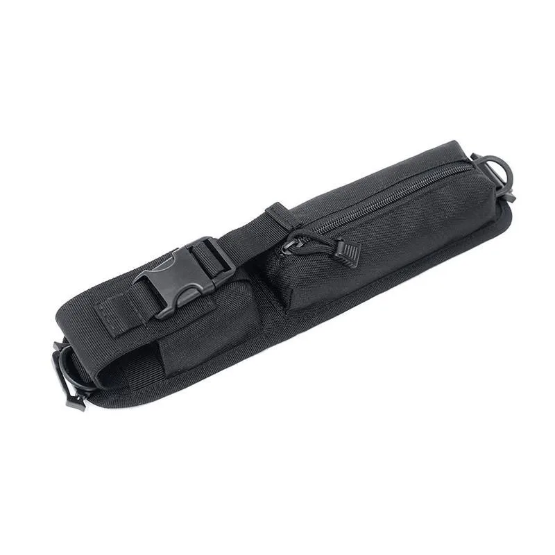 Bolsa táctica MOLLE EDC resistente – Portaherramientas y linterna