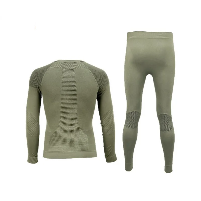 Ropa interior térmica táctica ajustada forro transpirable moldeador abdominal - imagen 5