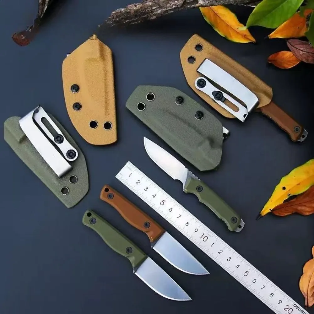 Cuchillo de supervivencia hoja fija G10 con funda Kydex - imagen 2