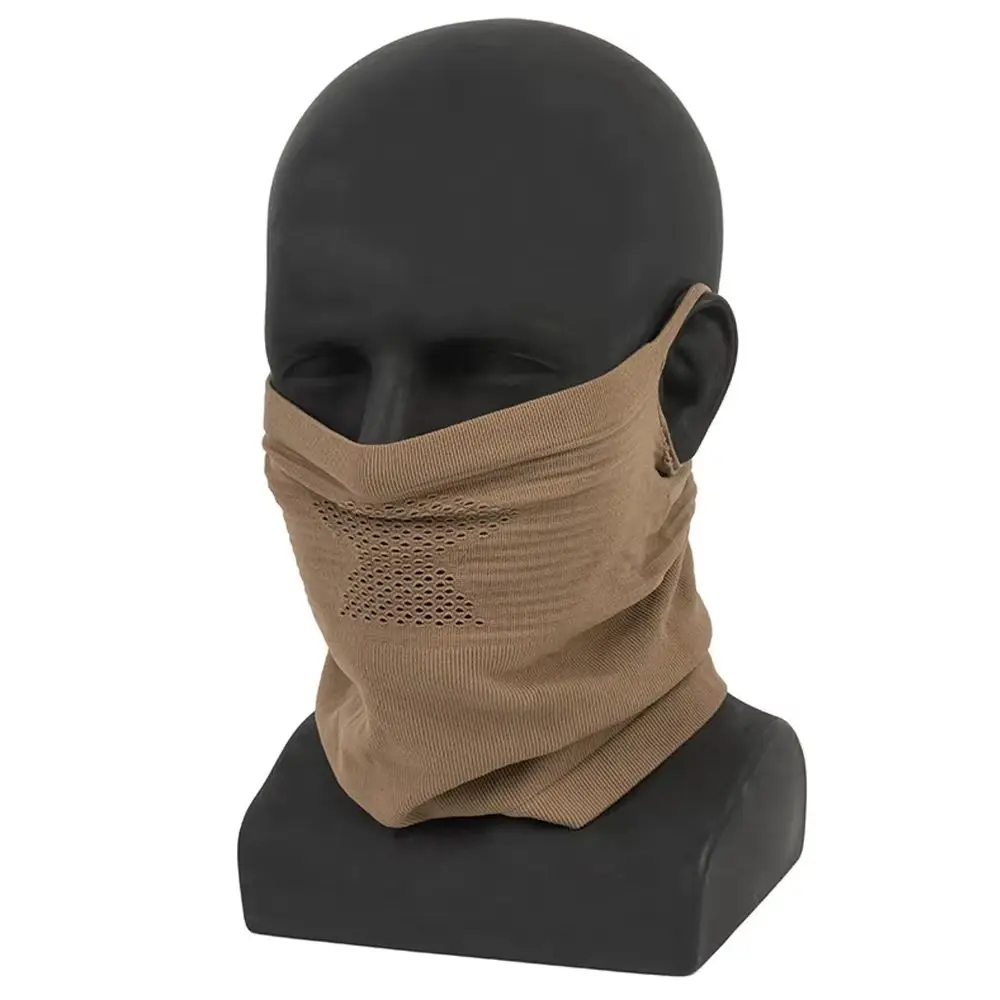 Máscara táctica V1 de malla de acero transpirable para airsoft