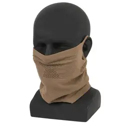Máscara táctica V1 de malla de acero transpirable para airsoft