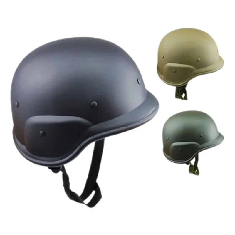 Detalle trasero del casco táctico