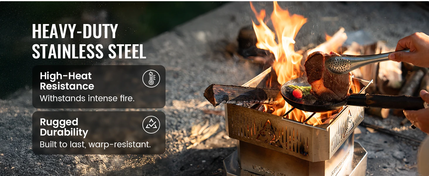Estufa Nestfire portátil apilable