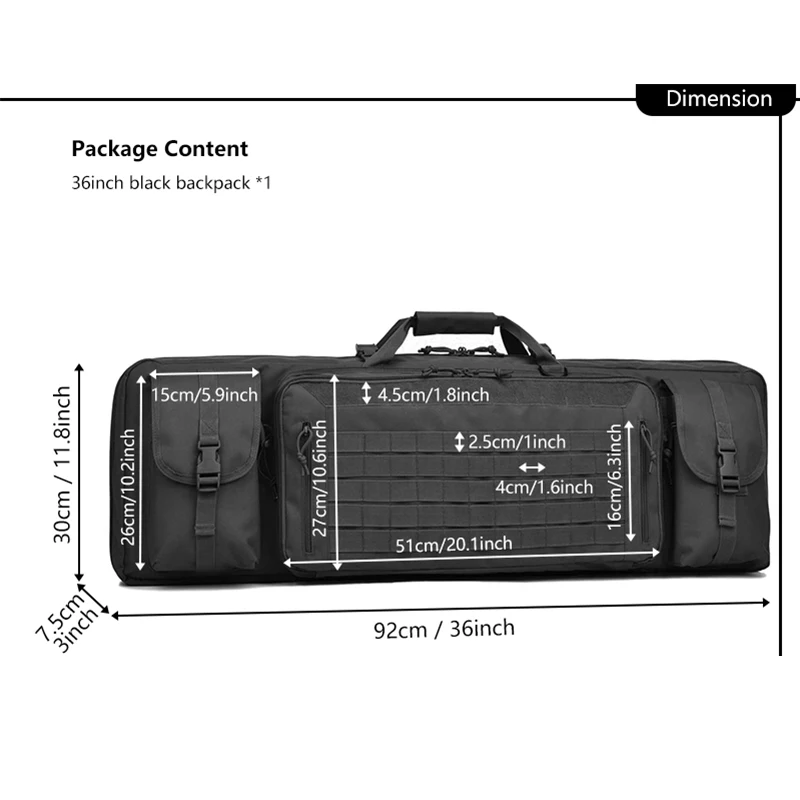 Sistema MOLLE para personalizar el equipo
