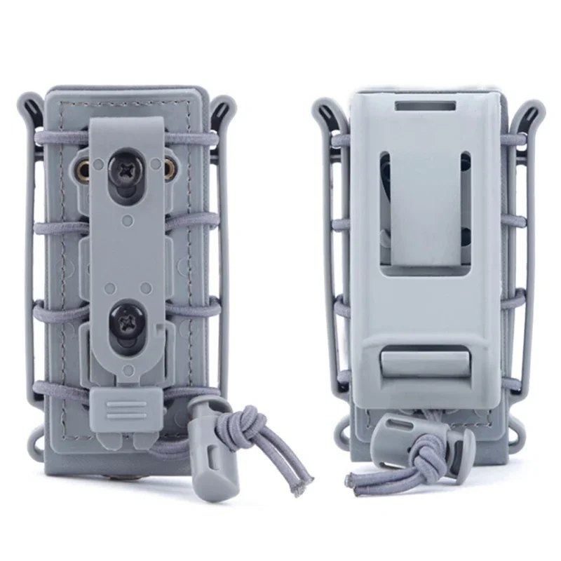 Portacartuchos MOLLE 9mm – Bolsa táctica para cinturón de caza - imagen 5