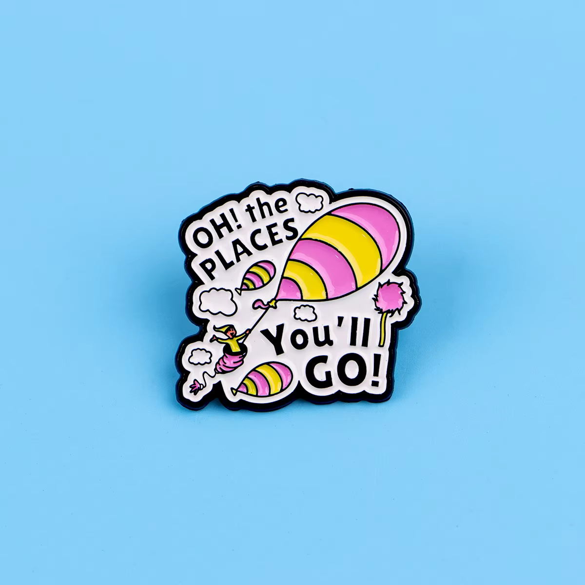 Pin táctico de esmalte para mochila y sombrero, insignia