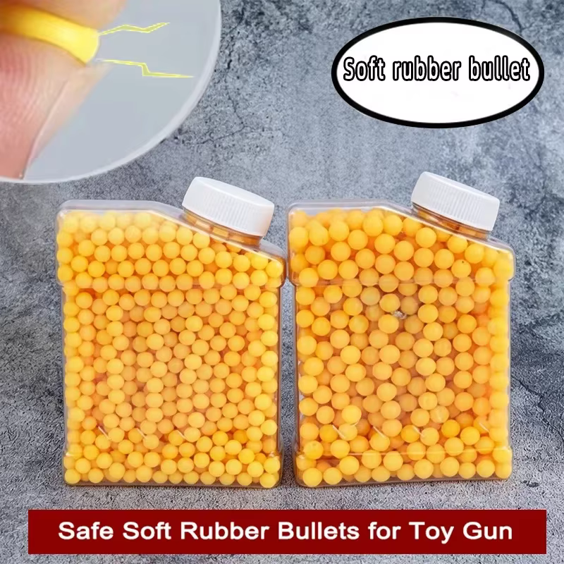 Balas de goma para pistola de juguete amarillas seguras al aire libre - imagen 2