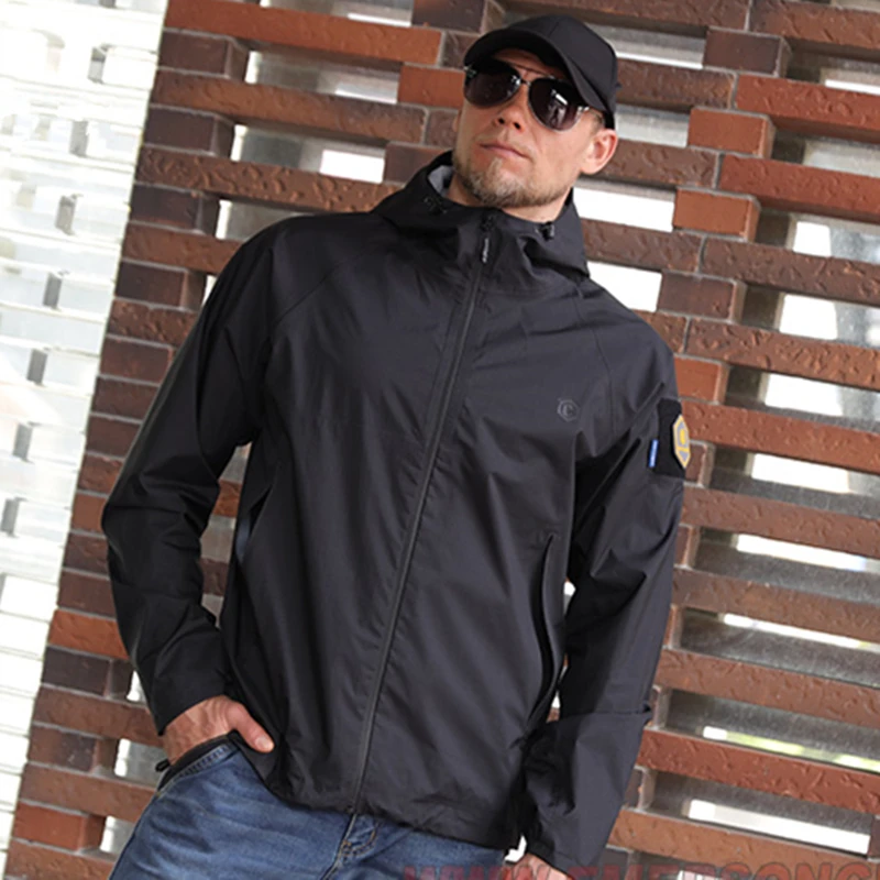 Emersongear Agouti Blue Label Chaqueta táctica SoftShell impermeable - imagen 2