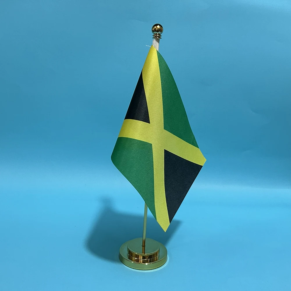 Bandera de Jamaica de escritorio para decoración