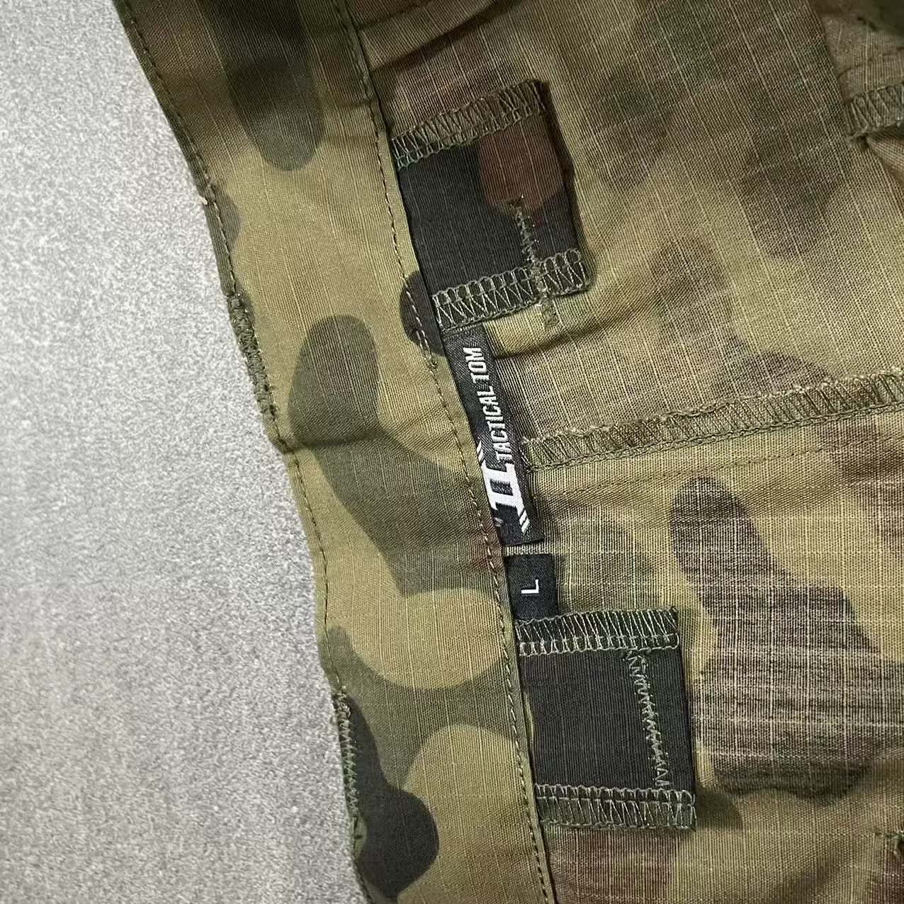 Pantalones cortos tácticos Tom Polish camo holgados verano - imagen 3