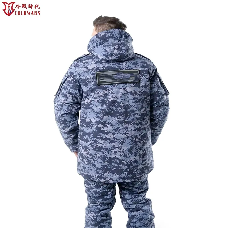 Russo Inverno Blue Dot chaqueta táctica de camuflaje para nieve - imagen 3