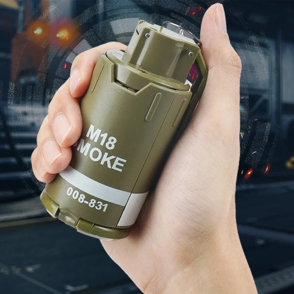 Detalle del modelo M18/M26 para lanzamiento