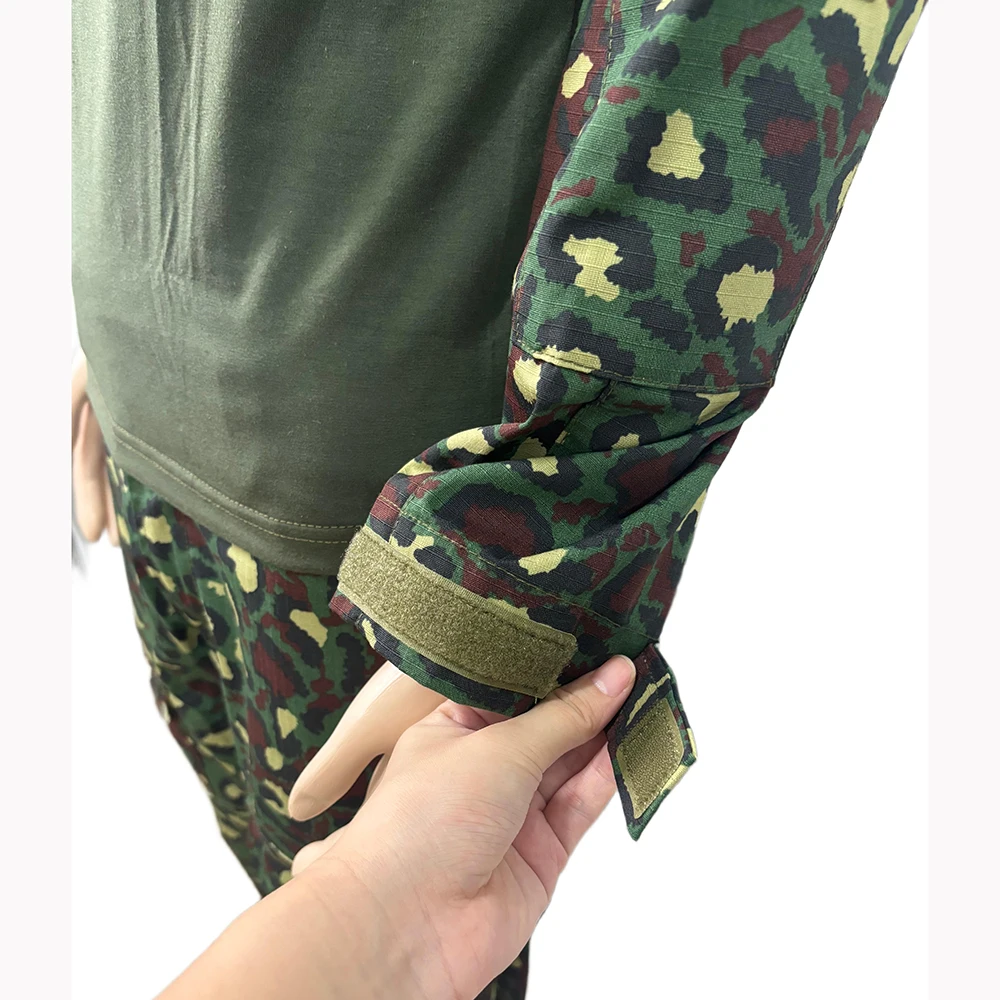 Traje táctico G2 Frog Suit – Camuflaje leopardo, resistente y transpirable - imagen 4