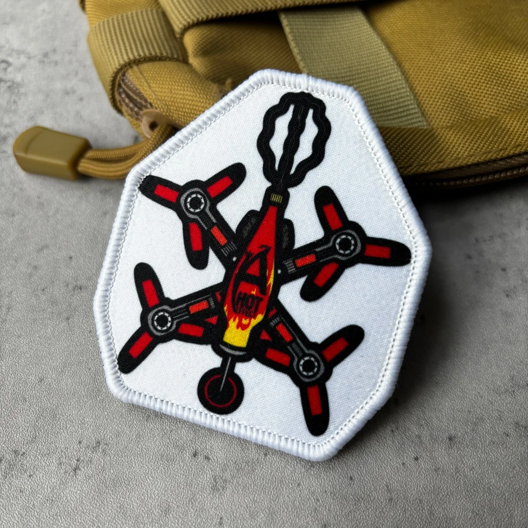 Insignia moral FPV Gamer Crayon Eaters para equipo táctico MOLLE - imagen 4