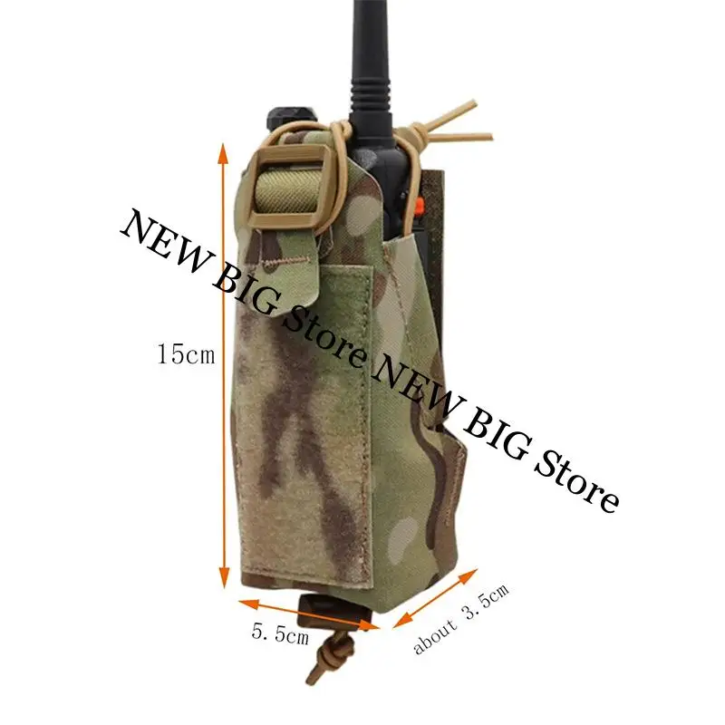 Bolsa táctica Gridlok MOLLE para intercomunicador y radio de caza - imagen 4