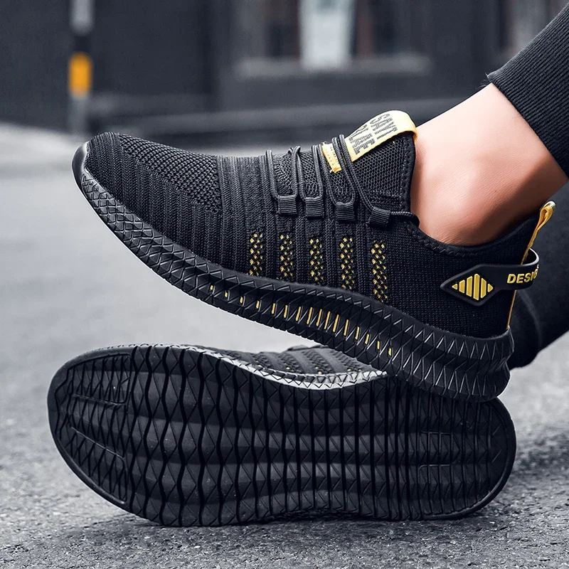Zapatillas de running para hombre transpirables y antideslizantes - imagen 4