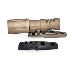 Base montaje metálica CNC linterna táctica PLH para M-LOK
