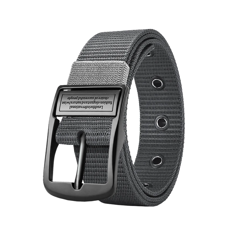 Cinturón táctico de nylon con hebilla para actividades outdoor unisex