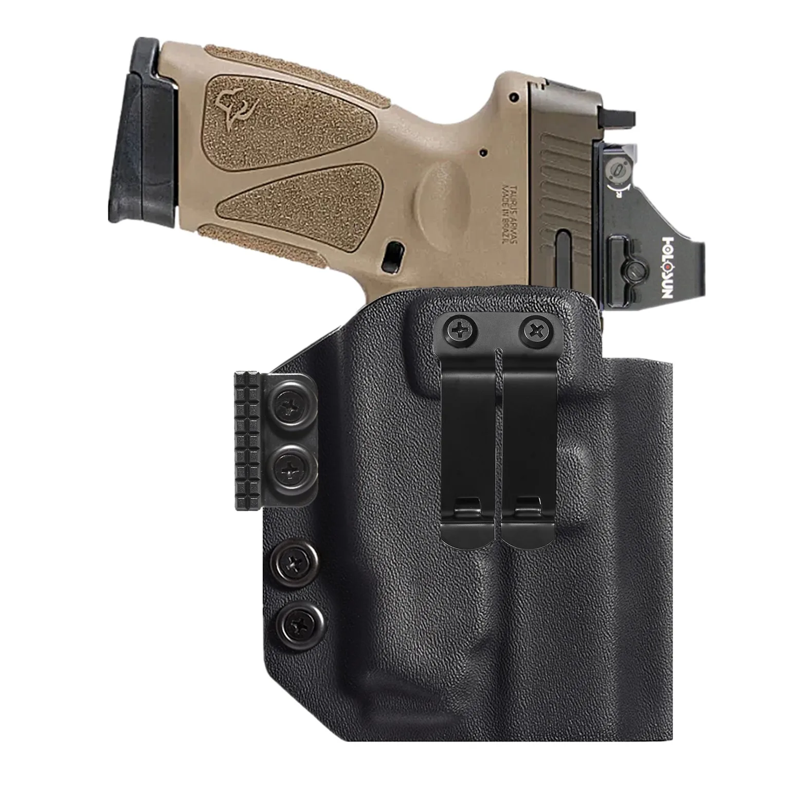 Funda Kydex IWB para Taurus Toro con Olight PLX Light oculta - imagen 5