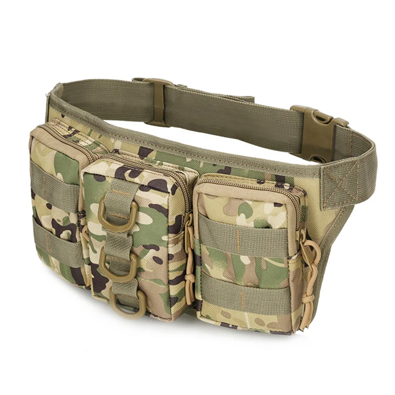 Riñonera táctica impermeable Oxford MOLLE para pesca y senderismo - imagen 4