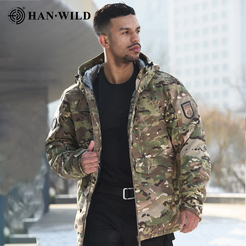 Chaqueta táctica militar cortavientos abrigo invierno Airsoft - imagen 5