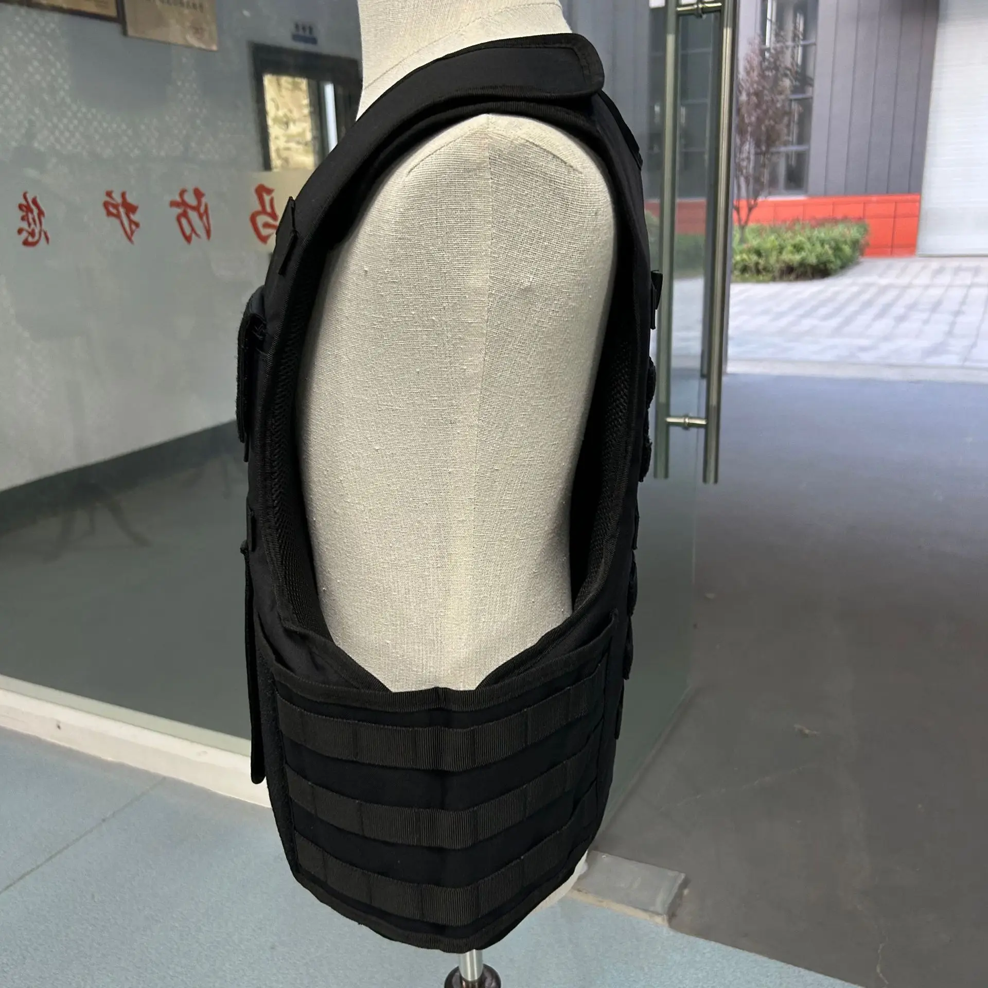 Chaleco antibalas NIJ IIIA táctico de armadura corporal MOLLE - imagen 5