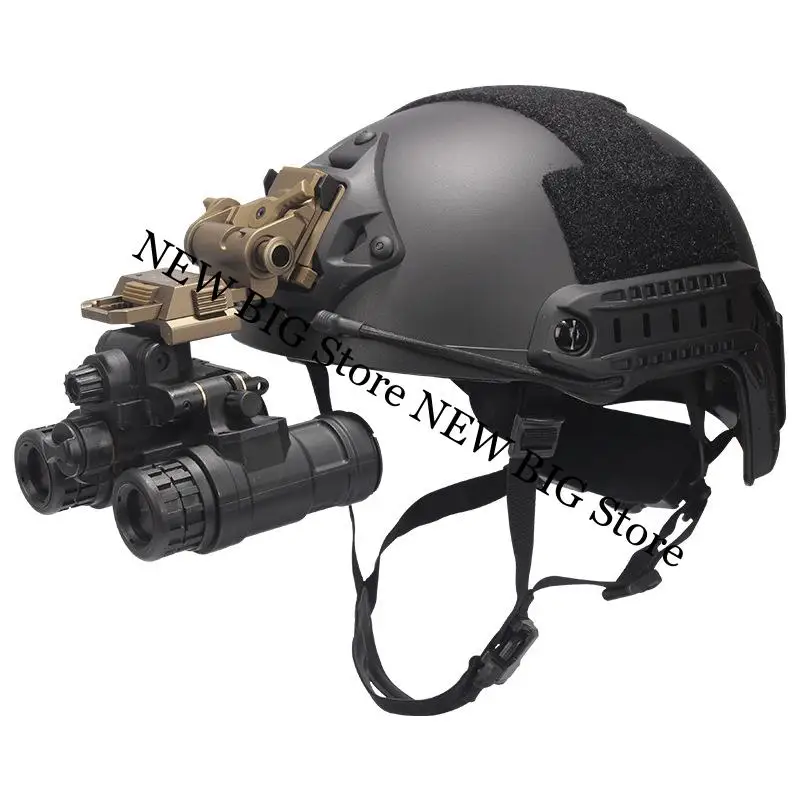 Casco táctico AN/PVS31 con gafas NVG binoculares de doble tubo - imagen 2