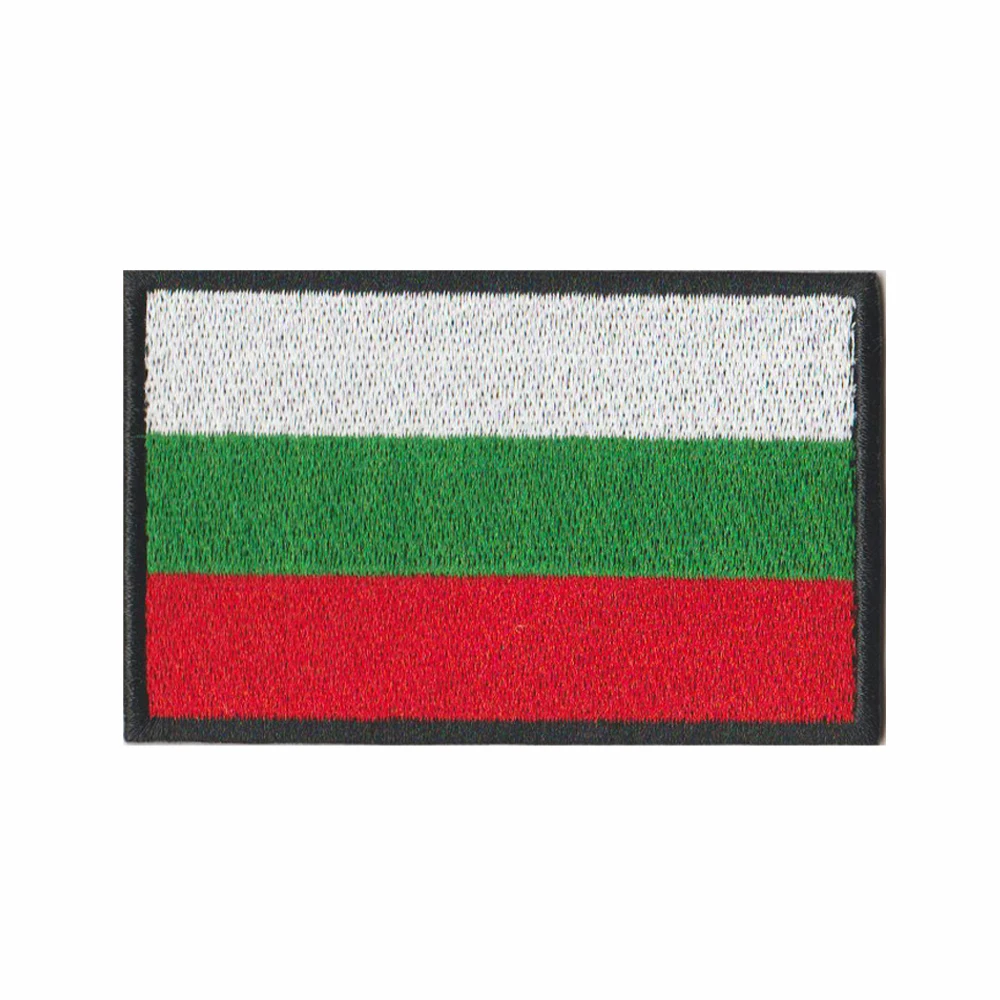 Brazalete táctico bordado Bulgaria con Velcro - uso profesional