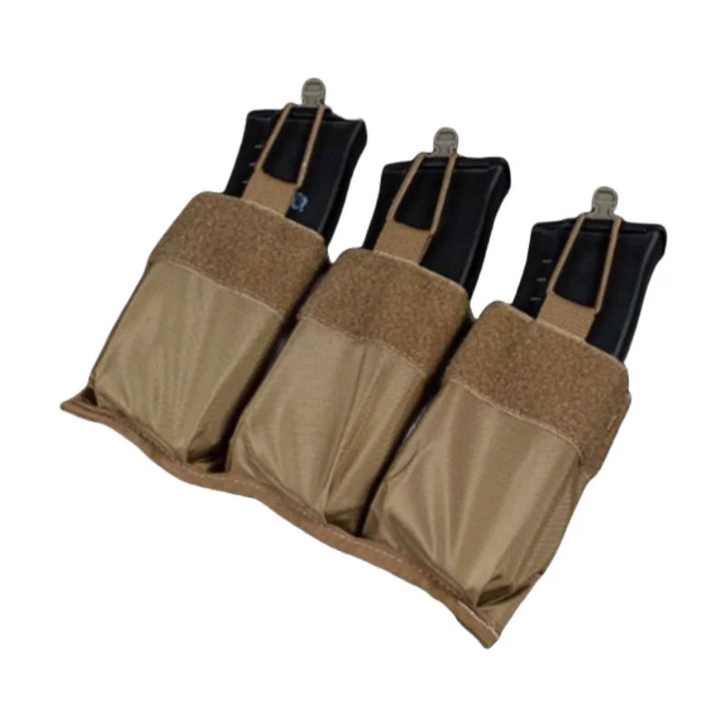 Funda triple DOPE portacargadores ligera para airsoft y montaña - imagen 3